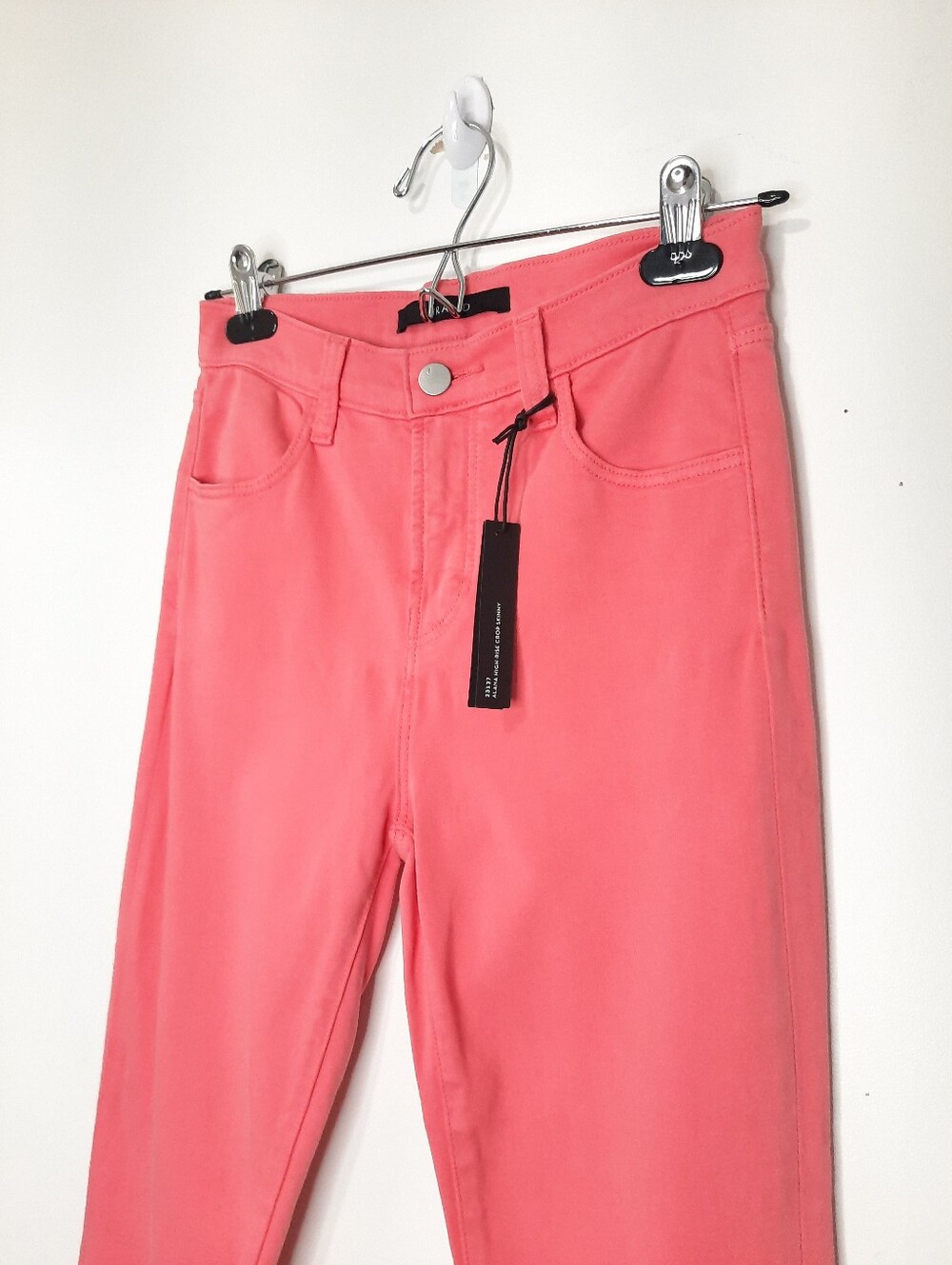 J Brand Alana High Rise Crop Skinny Jeans Pants Luxe Sateen Womens Size 25 New - Picture 13 of 13